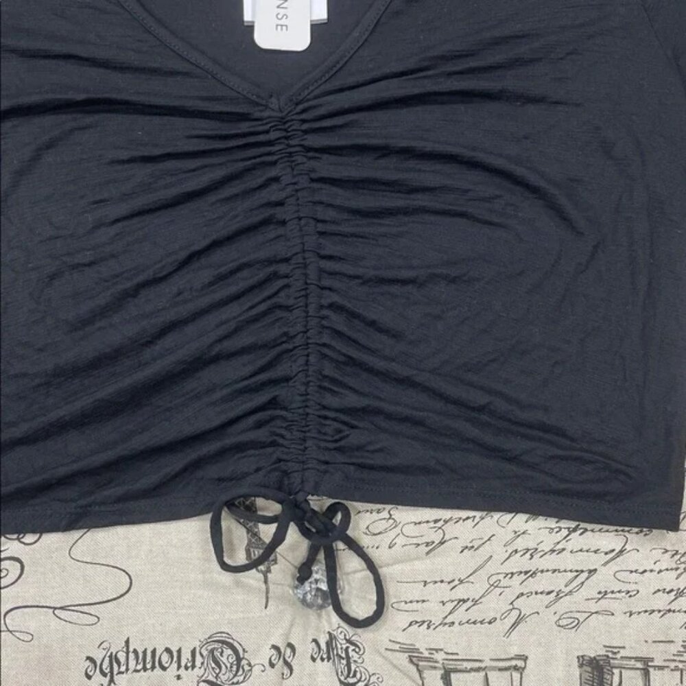 Curvy Sense Drawstring Crop Top - Picture 4 of 8